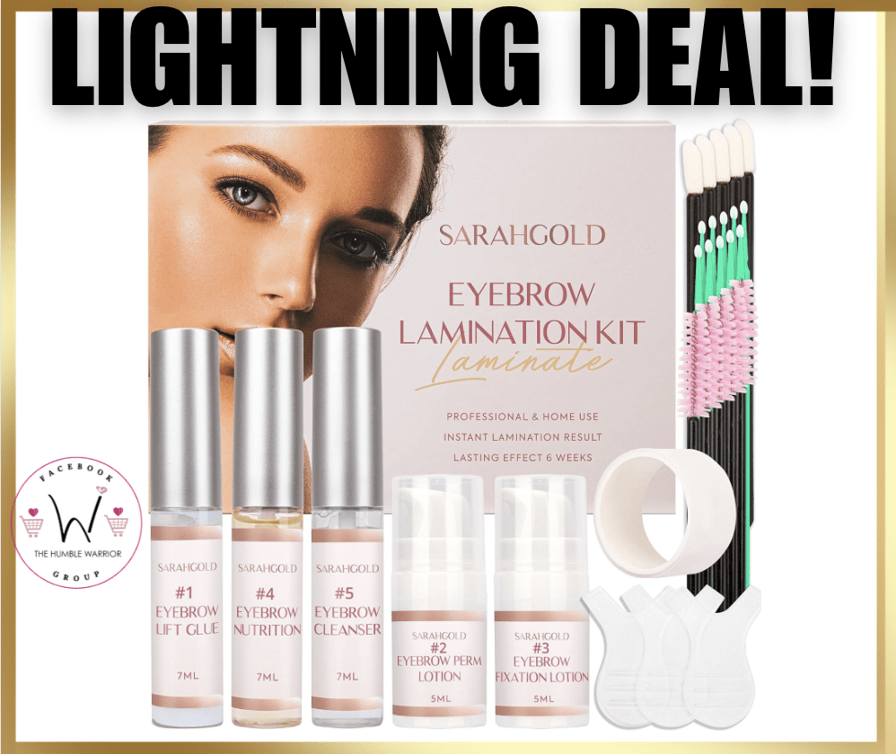 Sarah Gold Brow Lamination Kit! Home of The Humble Warrior